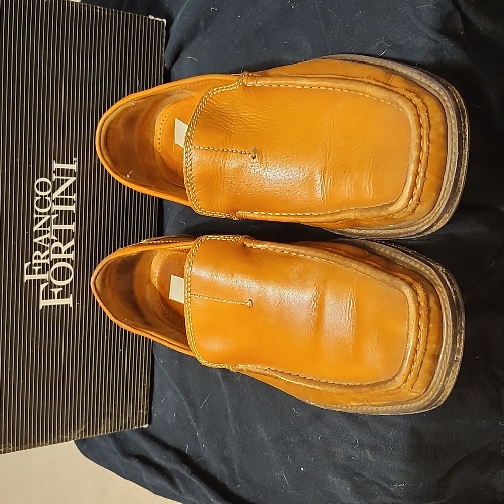Men Franco Fortini black shoes